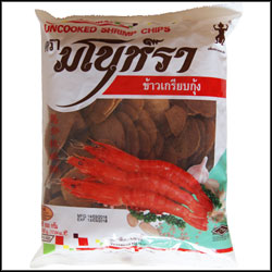 Manora Chips Uncooked Shrimp 500g